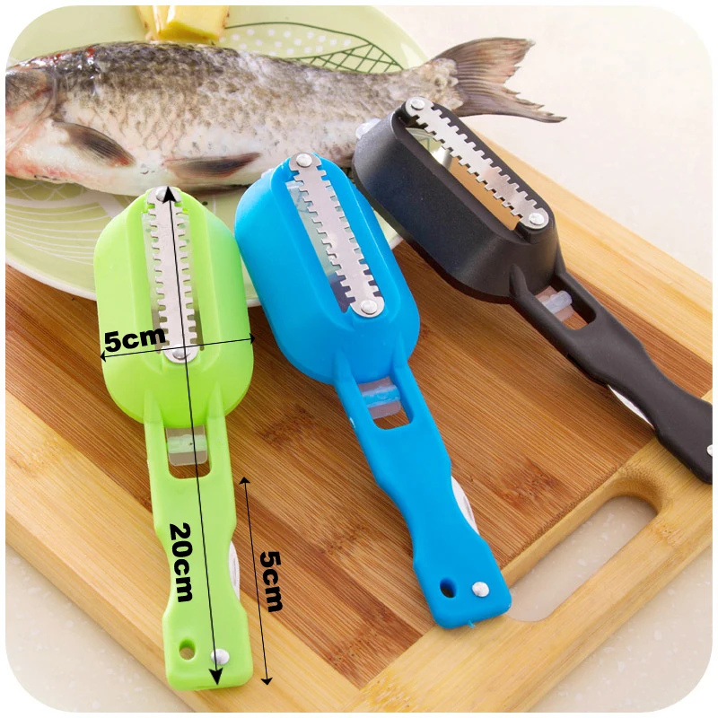 Walfos Multifunctional Fish Clean Scales Fish Killing Scraping Scale With Knife Fish Cleaning Tools Kitchen Cooking Accessories
Walfos Multifunctional Fish Clean Scales Fish Killing Scraping Scale With Knife Fish Cleaning Tools Kitchen Cooking Accessories