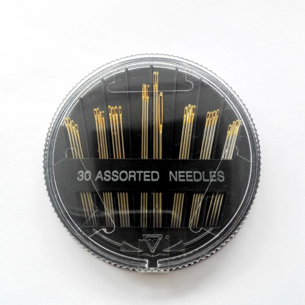5 pads 30pcs golden tail Needles for Ribbon embroidery stitching Craft hand sewing embroidery Tool DIY needlework set plus
5 pads 30pcs golden tail Needles for Ribbon embroidery stitching Craft hand sewing embroidery Tool DIY needlework set plus