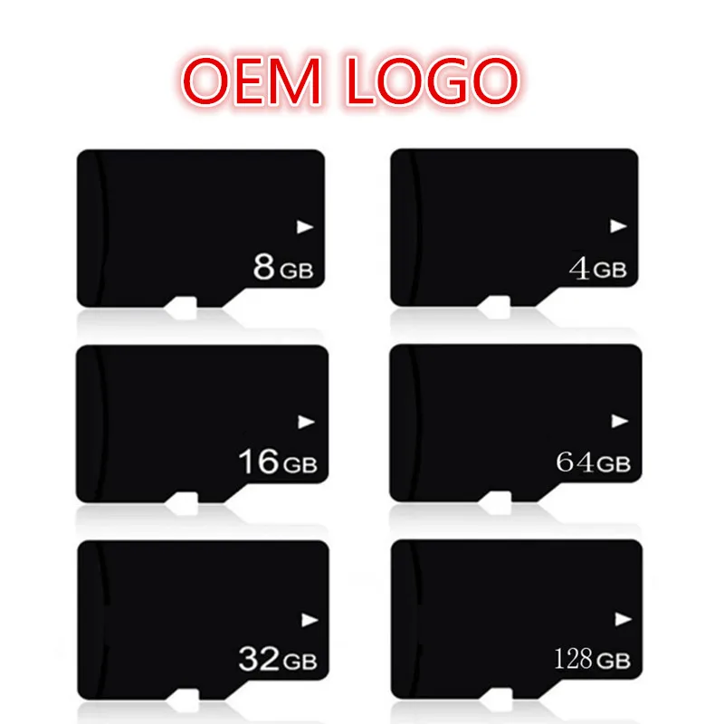 OEM логотип! Реальная емкость! 100 шт./партия карты памяти Micro SD SDHC TF 4 ГБ 8 16 32 64 128 |