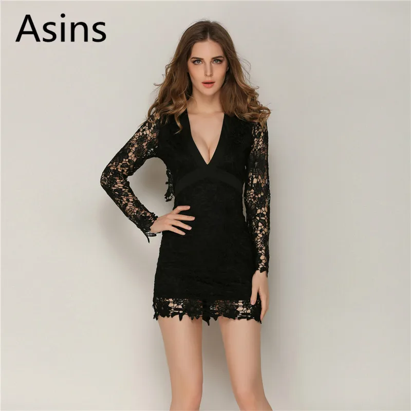 Asins dress women 2019 spring new casual fashion solid high waist wild deep v neck long sleeve sexy open back slim lace dress
Asins dress women 2019 spring new casual fashion solid high waist wild deep v neck long sleeve sexy open back slim lace dress
