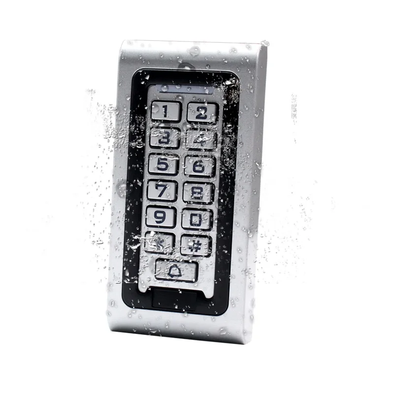 13 56 МГц IC IP68 водонепроницаемый металлический чехол Цифровая клавиатура