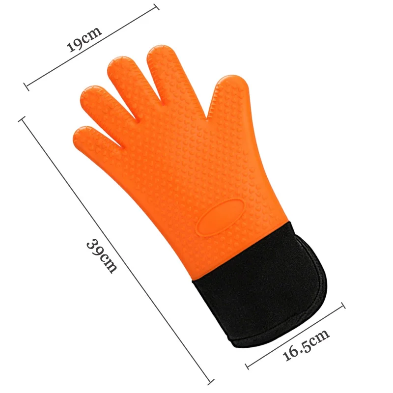 2PCS Heat Resistant Silicone Glove Long Length For Oven Gloves Cotton Mitt Silicone Baking Gloves For Microwave Kitchen Tools
2PCS Heat Resistant Silicone Glove Long Length For Oven Gloves Cotton Mitt Silicone Baking Gloves For Microwave Kitchen Tools