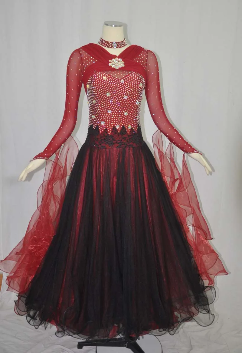 Ballroom Competition Dance Dresses Adult International Performance Dancing Dress High Quality Red Standard Ballroom Dance Skirt
Ballroom Competition Dance Dresses Adult International Performance Dancing Dress High Quality Red Standard Ballroom Dance Skirt