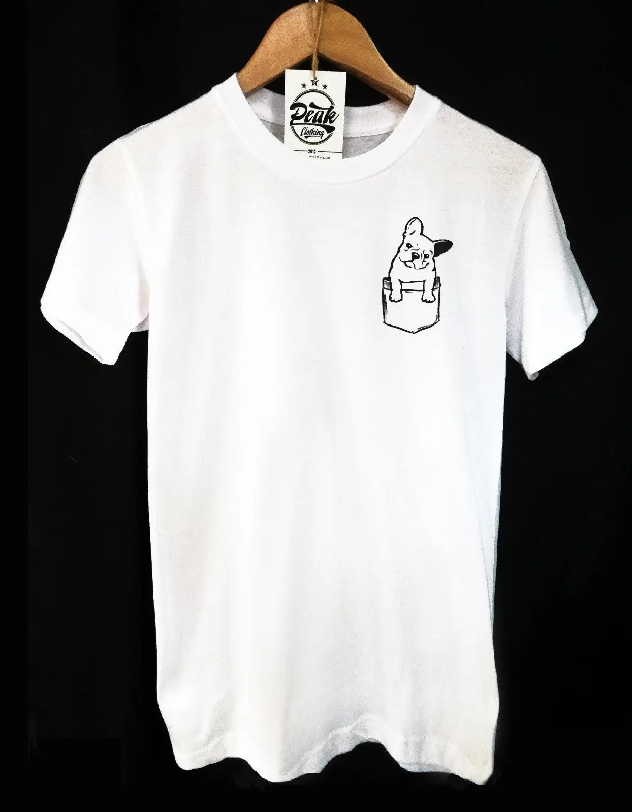 French Bulldog T-Shirt - Swag - Hipster - Vintage - Print Pocket Tops 2019 Short Sleeve Hip Hop Polyester T Shirts
French Bulldog T-Shirt - Swag - Hipster - Vintage - Print Pocket Tops 2019 Short Sleeve Hip Hop Polyester T Shirts