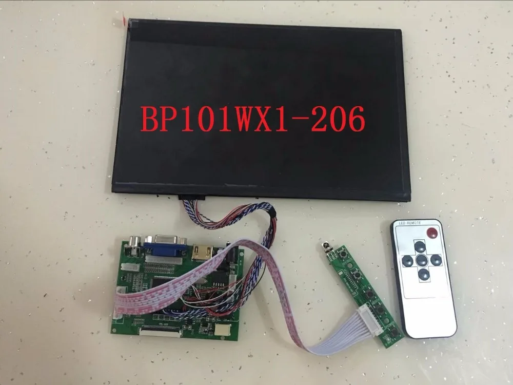 BP101WX1-206 10,1 дюймовый ЖК-экран 1280*800 с HDMI VGA AV плата контроллера ввода
BP101WX1-206 10,1 дюймовый ЖК-экран 1280*800 с HDMI VGA AV плата контроллера ввода