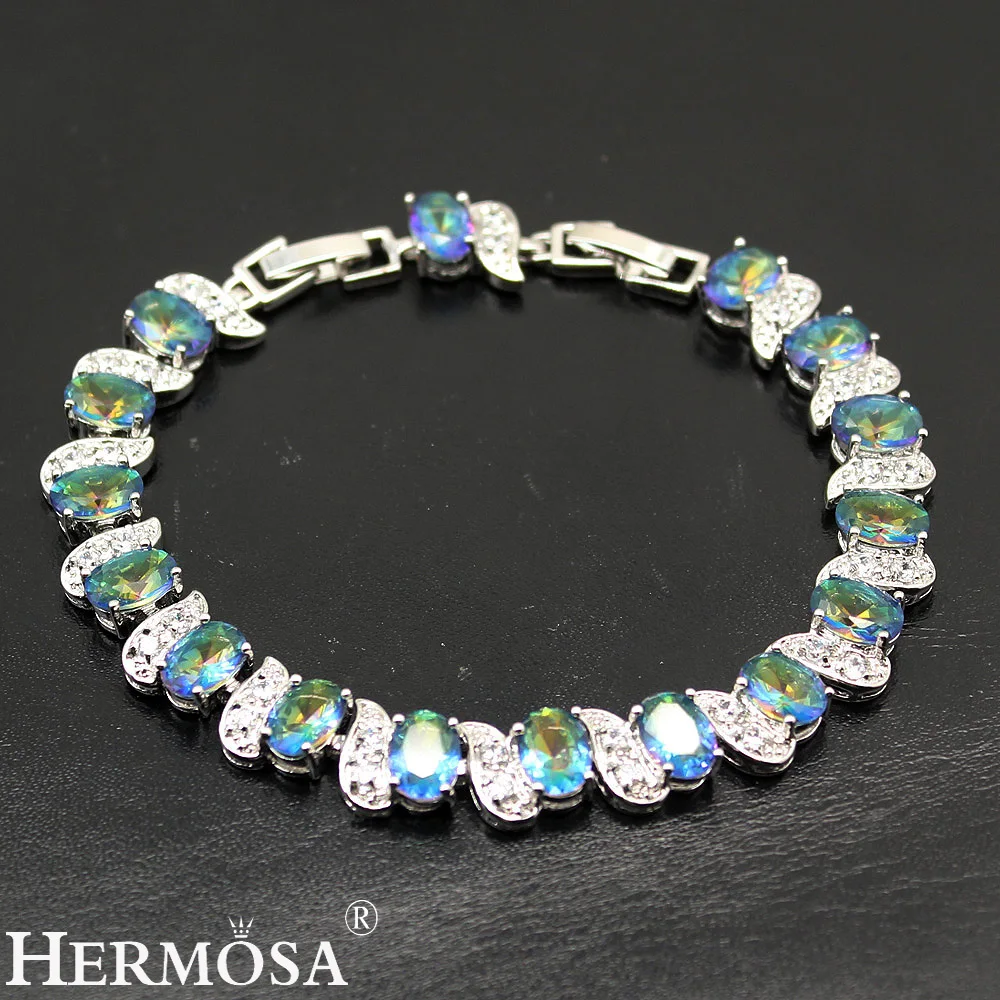 Hermosa New Fashion Gift Fire Mystical Topazz Bracelet 18/21cm Women Bracelets HERMOSA Party Jewelry
Hermosa New Fashion Gift Fire Mystical Topazz Bracelet 18/21cm Women Bracelets HERMOSA Party Jewelry