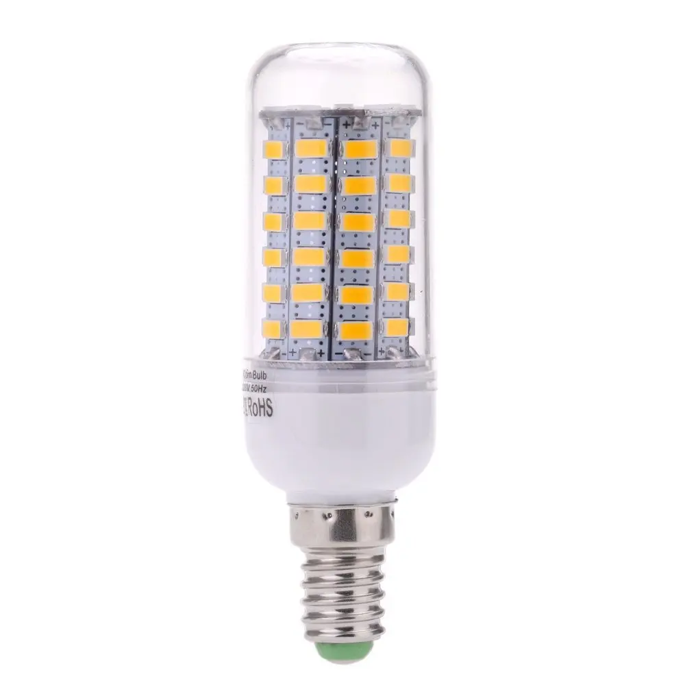 Фото E14 10 Вт 5730 SMD 69 светодиодный светильник для кукурузы энергосберегающий 360 градусов