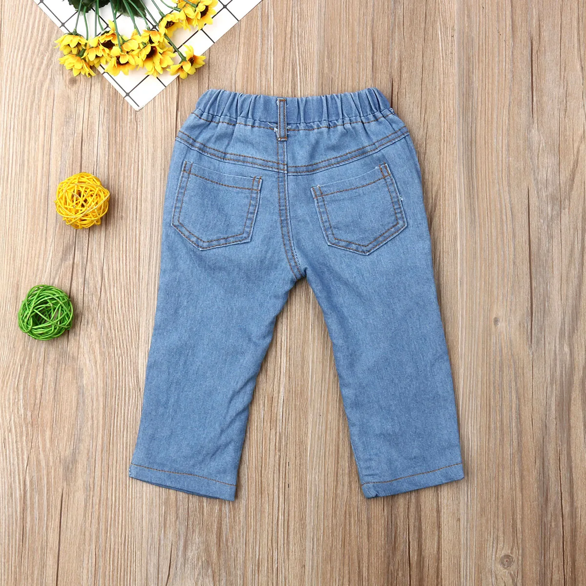 Kids Baby Girls 2019 Newest Fashion Summer Casual Shredded Hole Jeans Denim Pants Elastic Trousers
Kids Baby Girls 2019 Newest Fashion Summer Casual Shredded Hole Jeans Denim Pants Elastic Trousers