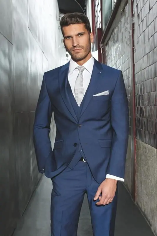 Fashionable Mens Suits Groomsmen Groom Tuxedos Wedding Best Man Suit Bridegroom (Jacket+Pants+Vest+Tie) NO:71
Fashionable Mens Suits Groomsmen Groom Tuxedos Wedding Best Man Suit Bridegroom (Jacket+Pants+Vest+Tie) NO:71