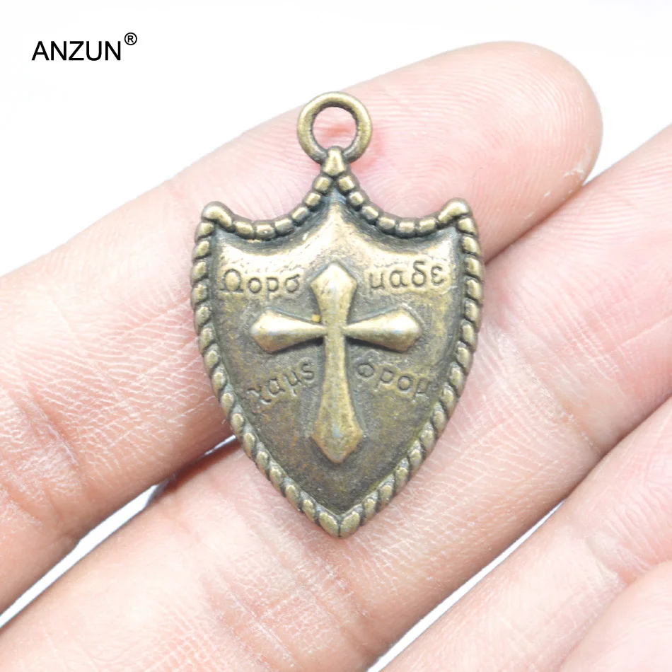 8pcs 30x20mm Antique Bronze Shield DIY Jewelry Pendant Metal Charms Shield Pendant JP-1
8pcs 30x20mm Antique Bronze Shield DIY Jewelry Pendant Metal Charms Shield Pendant JP-1