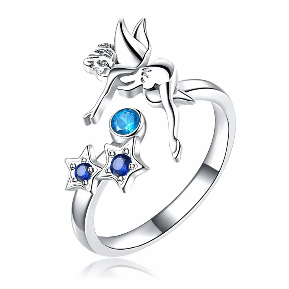 jingyang Rings For Women's Fashion Blue Crystal Elf Jewelry Girls Adjustable Charm Circus Ring Valentine's Gift Jewelry
jingyang Rings For Women's Fashion Blue Crystal Elf Jewelry Girls Adjustable Charm Circus Ring Valentine's Gift Jewelry