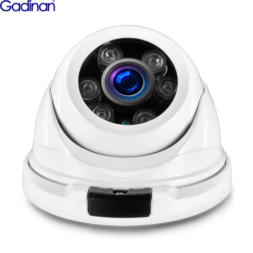 

Купольная камера видеонаблюдения Gadinan XM530AI, металлическая Антивандальная камера безопасности с широким углом обзора 2,8 мм, 48 В, POE, IP, 3 Мп