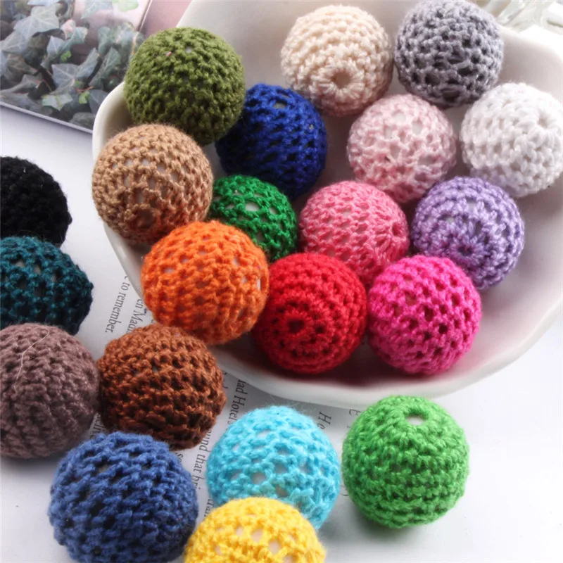 Free Shipping Round 22MM Woven Crochet Chunky Necklace Beads DIY Jewelry Findings Ornament Accessory Bracelet Earring Craft
Free Shipping Round 22MM Woven Crochet Chunky Necklace Beads DIY Jewelry Findings Ornament Accessory Bracelet Earring Craft