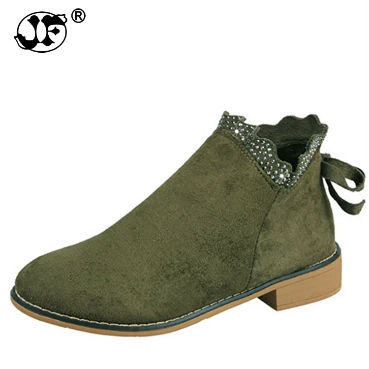 2019 Bow Lace Ankle Boots For Women Flat Ladies Shoes Suede Single Boots Bota Feminina boots women sdc34
2019 Bow Lace Ankle Boots For Women Flat Ladies Shoes Suede Single Boots Bota Feminina boots women sdc34