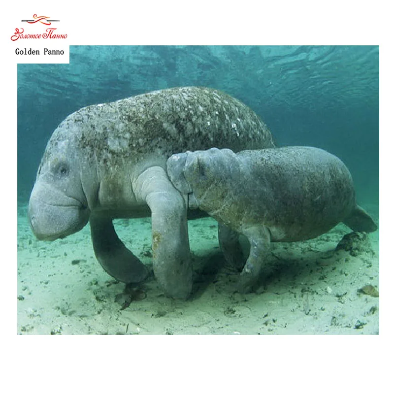 Golden Panno,Needlework,Embroidery,DIY Animal Painting,Kits,14ct manatee,Sets For Embroidery,0111
Golden Panno,Needlework,Embroidery,DIY Animal Painting,Kits,14ct manatee,Sets For Embroidery,0111
