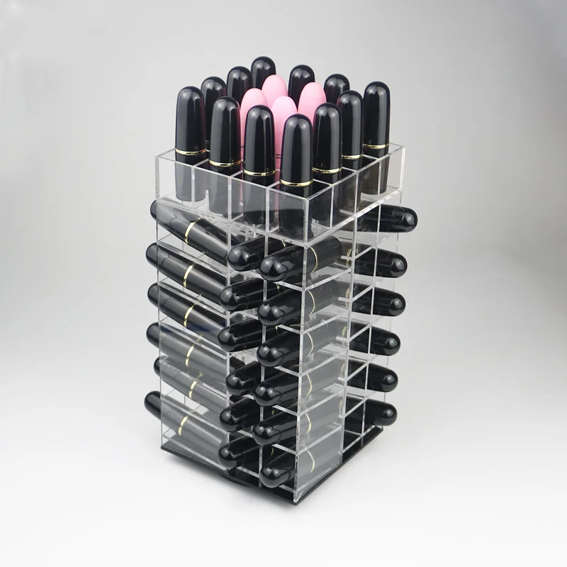 Фото Акриловая стойка для хранения губной помады органайзер губ 64 - купить