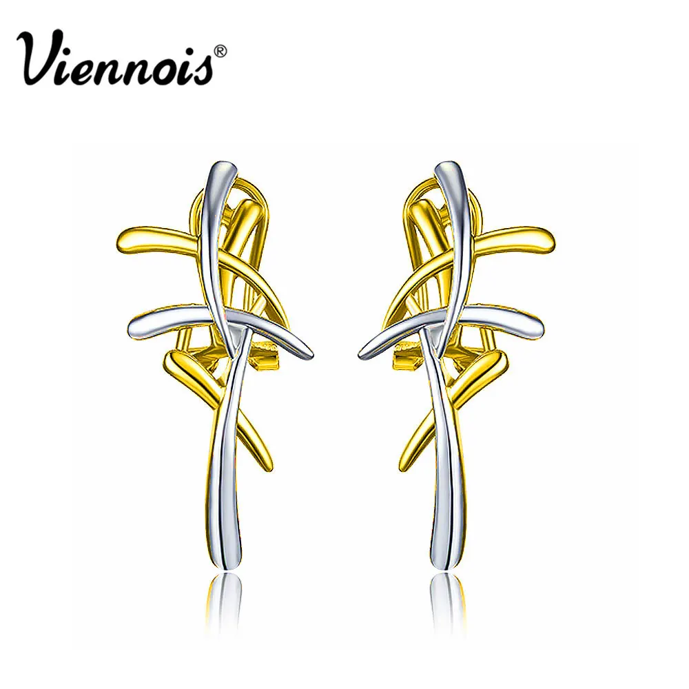 Viennois Cross Stud Earrings Gold Silver Color Geometric Earrings for Women Bridal Earrings Fashion Jewelry Party Gift
Viennois Cross Stud Earrings Gold Silver Color Geometric Earrings for Women Bridal Earrings Fashion Jewelry Party Gift