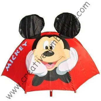 Baby umbrella,kid animal cartoon umbrella--Red Mickey,auto open.8mm metal shaft and fluted ribs,safe&enviroment kid umbrellas
Baby umbrella,kid animal cartoon umbrella--Red Mickey,auto open.8mm metal shaft and fluted ribs,safe&enviroment kid umbrellas