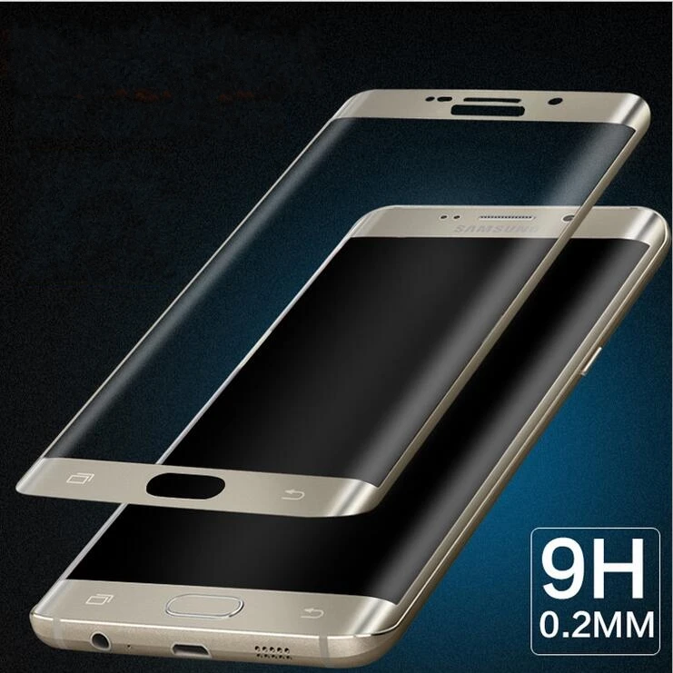 2 шт./лот для Galaxy S7 edge закаленное стекло Защита экрана прозрачная Пленка чехол Samsung