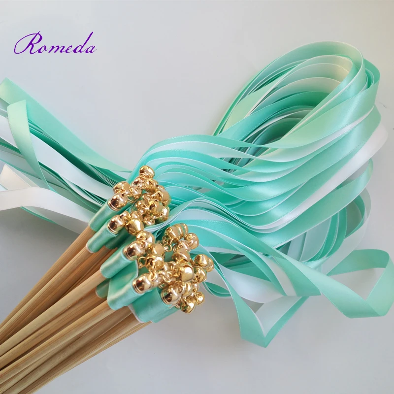 New arrived (50pcs/lot) Green +White Stain Ribbon Wedding Ribbon Stick For Wedding Decoration
New arrived (50pcs/lot) Green +White Stain Ribbon Wedding Ribbon Stick For Wedding Decoration