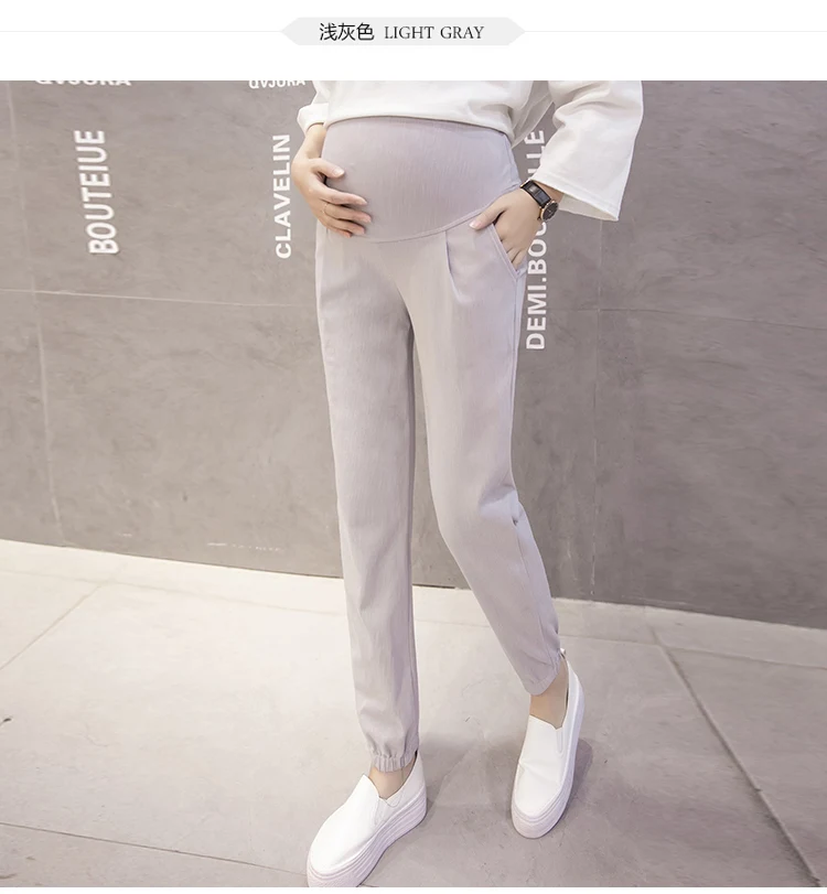 Maternity pants Casual harem pants Pregnancy leggings for pregnant women Black trousers adjustable belly Maternity clothing
Maternity pants Casual harem pants Pregnancy leggings for pregnant women Black trousers adjustable belly Maternity clothing