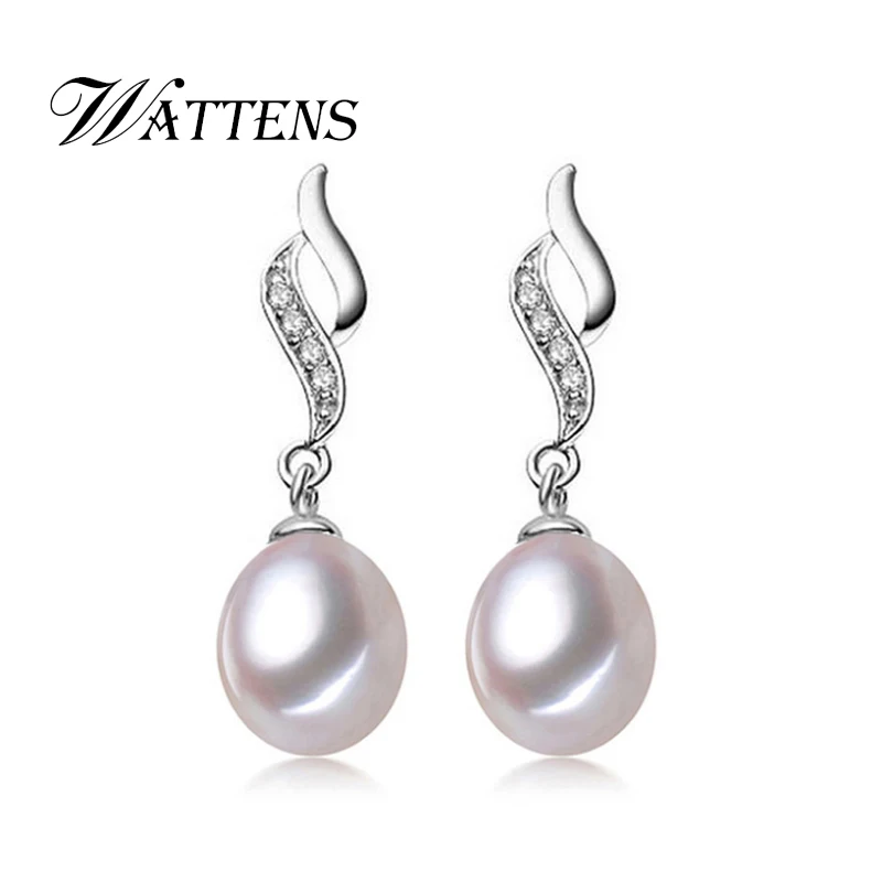 WATTENS Accessories Pearl drop earrings,Pearl Jewelry for Women Casual Style Jewelry Pearl 925 sterling silver earrings for gift
WATTENS Accessories Pearl drop earrings,Pearl Jewelry for Women Casual Style Jewelry Pearl 925 sterling silver earrings for gift