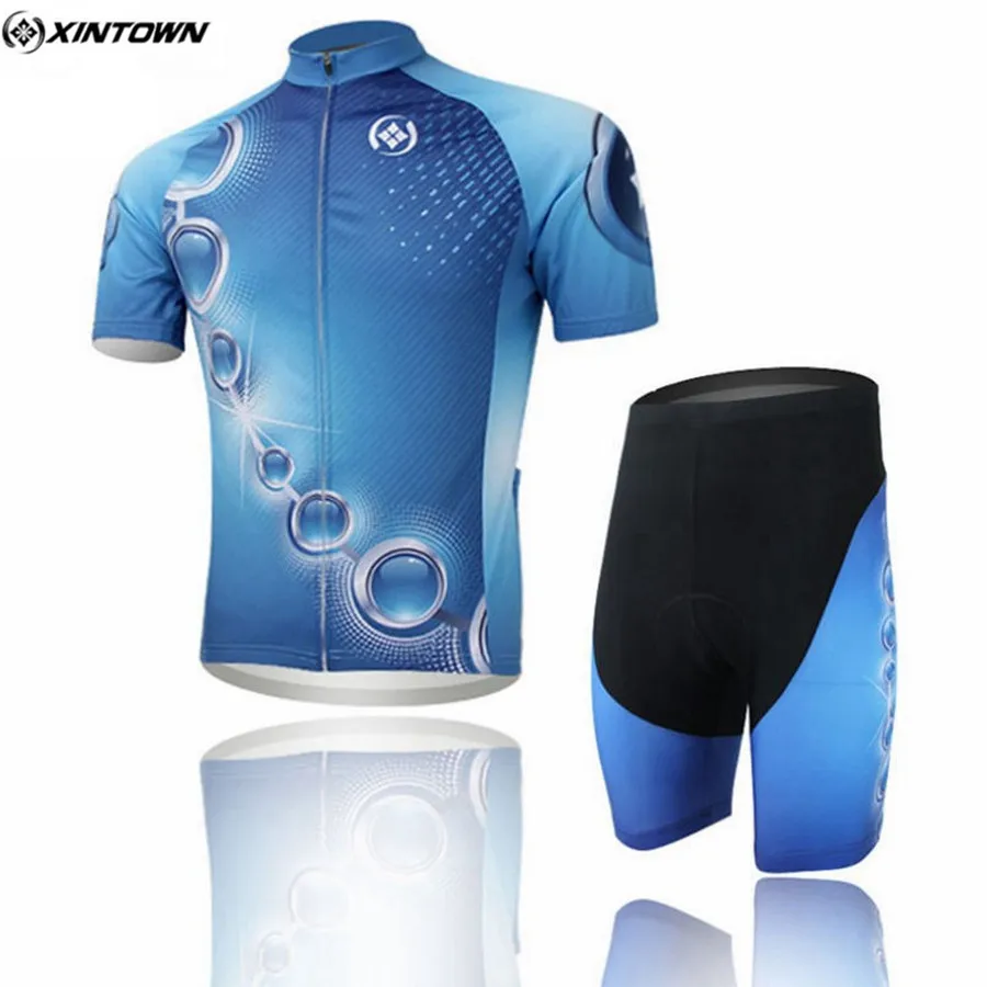XINTOWN Men Cycling Jersey Sets With Bib Shorts Bike Team Cycling Clothing Outdoor Sportswear Blue Riding Clothing
XINTOWN Men Cycling Jersey Sets With Bib Shorts Bike Team Cycling Clothing Outdoor Sportswear Blue Riding Clothing