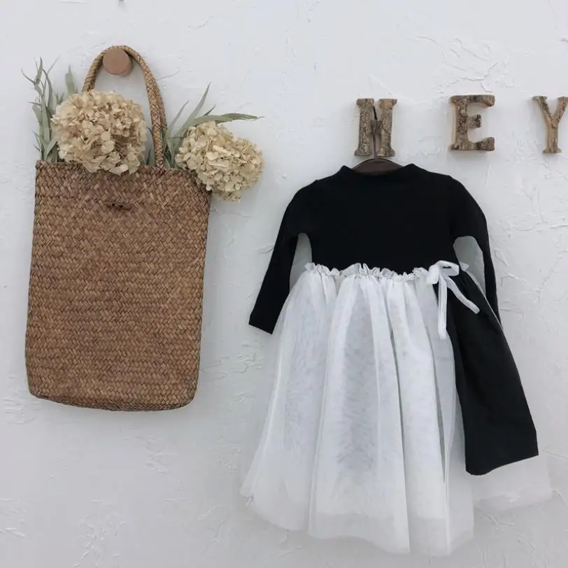 Korean style mesh patchwork long sleeve dress for baby girls children dresses 2019 spring autumn new fashion kids dress ws361
Korean style mesh patchwork long sleeve dress for baby girls children dresses 2019 spring autumn new fashion kids dress ws361
