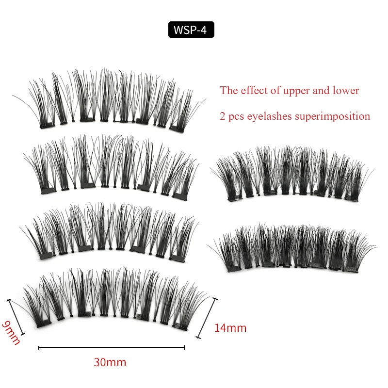 magnetic eyelashes with 4 magnets 3D false eyelash magnet lashes applicator natural eyelashes extension tweezer eyelash curler
magnetic eyelashes with 4 magnets 3D false eyelash magnet lashes applicator natural eyelashes extension tweezer eyelash curler