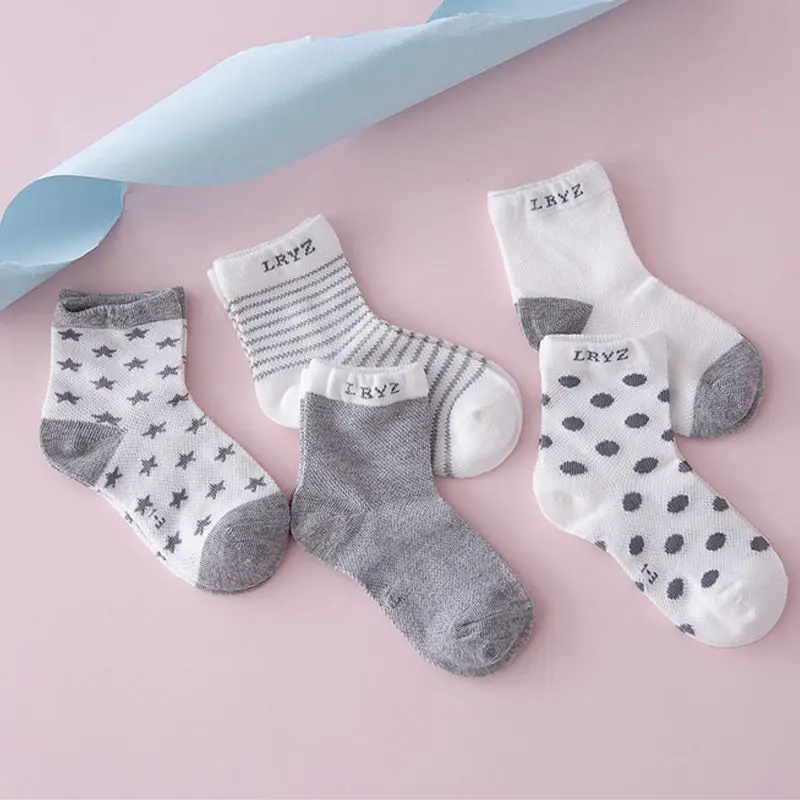 5 Pairs Baby Boy Girl Cotton Cartoon Socks NewBorn Infant Toddler Kids Soft Sock Gray Color 0-6Y
5 Pairs Baby Boy Girl Cotton Cartoon Socks NewBorn Infant Toddler Kids Soft Sock Gray Color 0-6Y