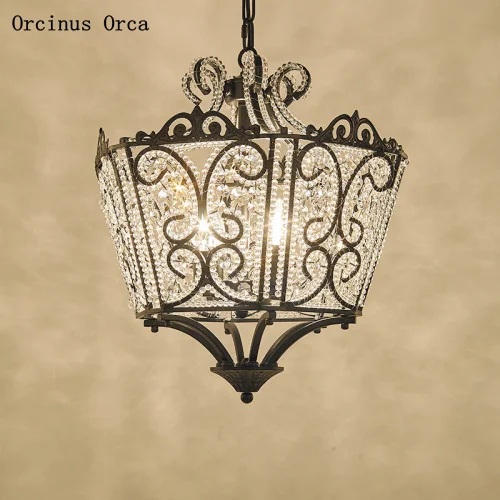American luxury creative Crystal Crown chandelier living room corridor bedroom European gold LED Crystal Chandelier
American luxury creative Crystal Crown chandelier living room corridor bedroom European gold LED Crystal Chandelier