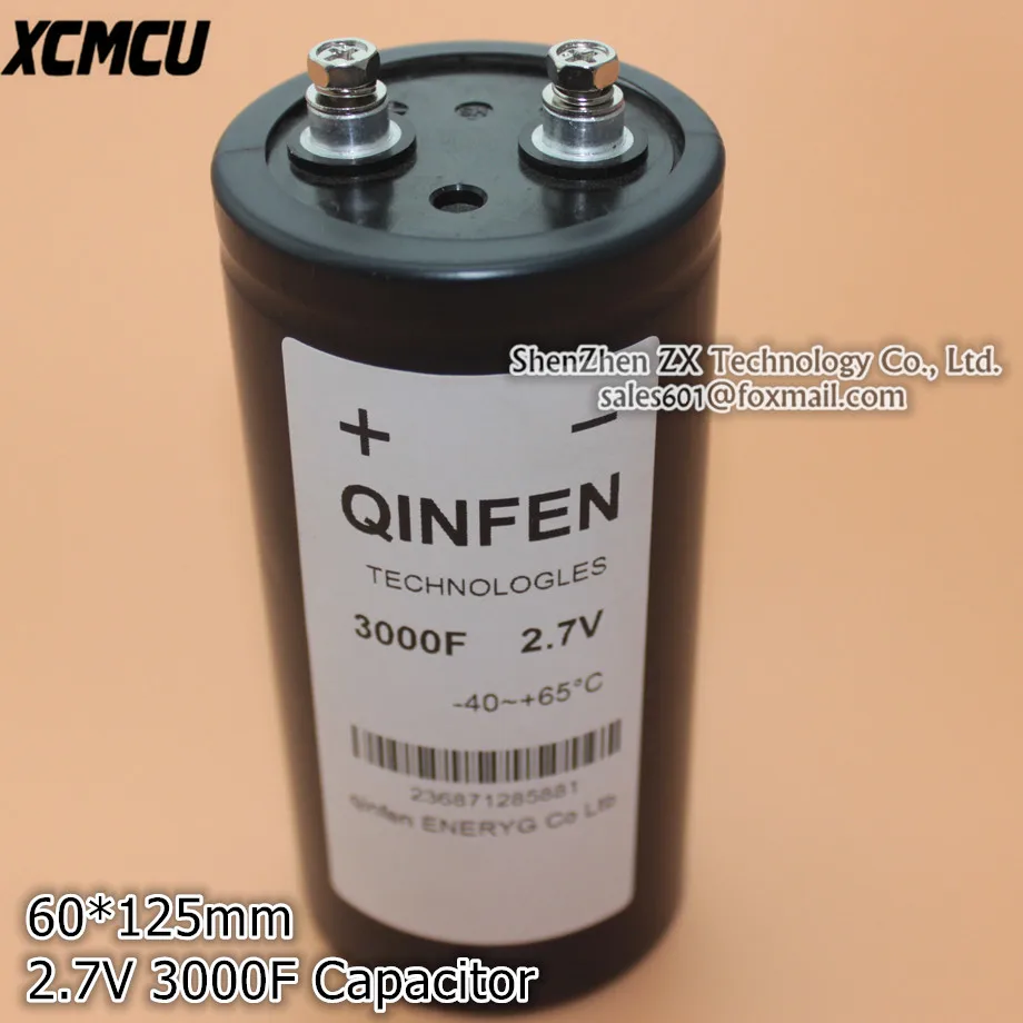 Новое и оригинальное 60*125 мм супер фарах конденсатор 2.7 В 3000F или 2000F/2500F бренд