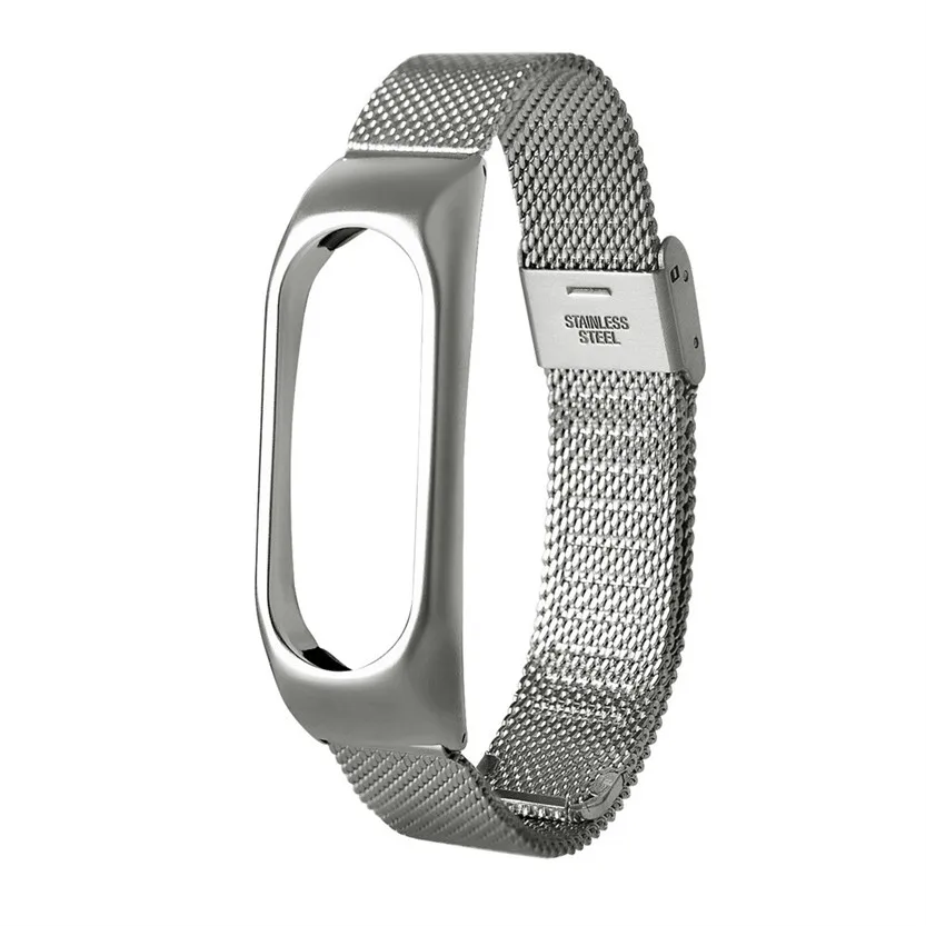 Модные легкие умные наручные часы из нержавеющей стали ремешок для Xiaomi Miband 2 JUL28|for