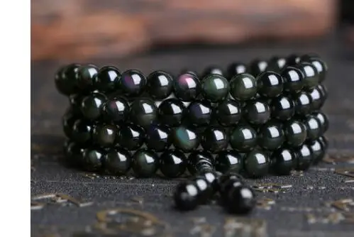 6MM 8MM diy Men's bracelet male Obsidian Zodiac 108 light beads hand on the Korean version of multilayer evil Metrosexual acces
6MM 8MM diy Men's bracelet male Obsidian Zodiac 108 light beads hand on the Korean version of multilayer evil Metrosexual acces