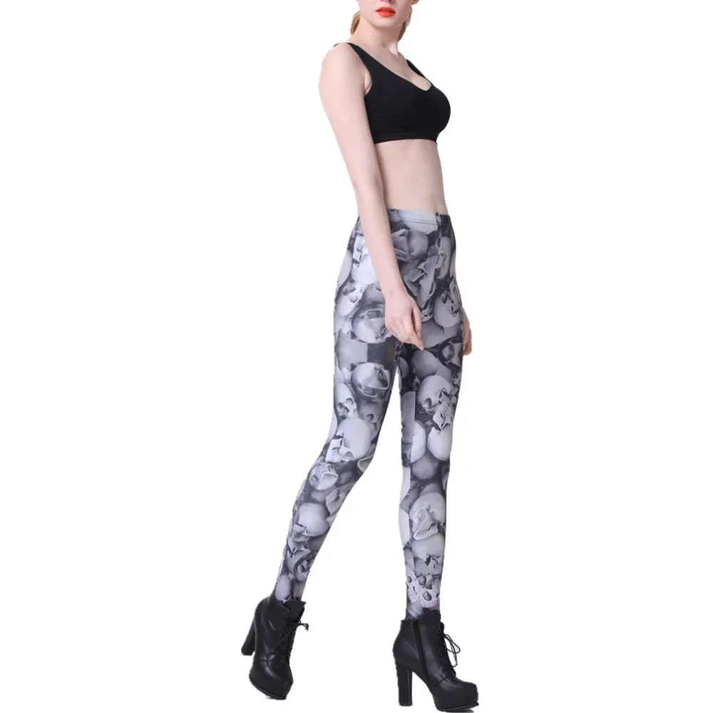 Elastic Casual Pants 3D Digital Printing Skull and crossbones Pattern Women Leggings 7 sizes Fitness Clothing Free Shipping
Elastic Casual Pants 3D Digital Printing Skull and crossbones Pattern Women Leggings 7 sizes Fitness Clothing Free Shipping