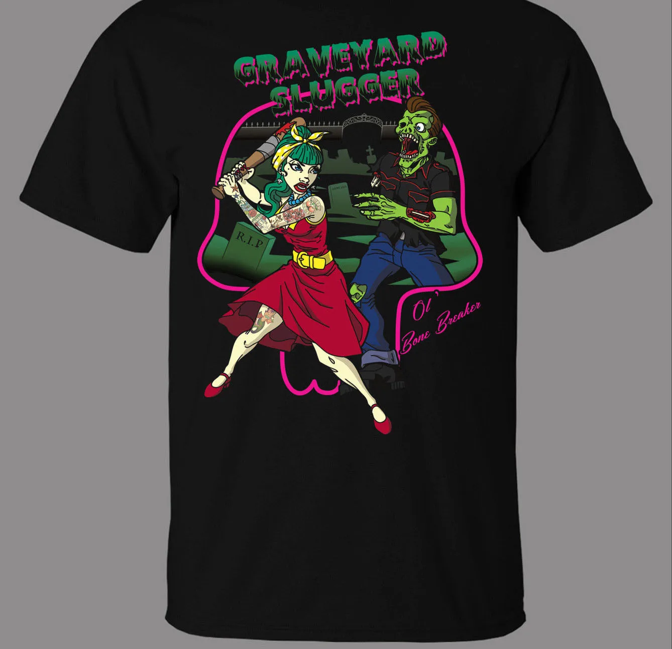 Men's High Quality Tees Rockabilly Graveyard Slugger T-Shirt - Direct From Stockist O-Neck Teenage T-Shirt
Men's High Quality Tees Rockabilly Graveyard Slugger T-Shirt - Direct From Stockist O-Neck Teenage T-Shirt