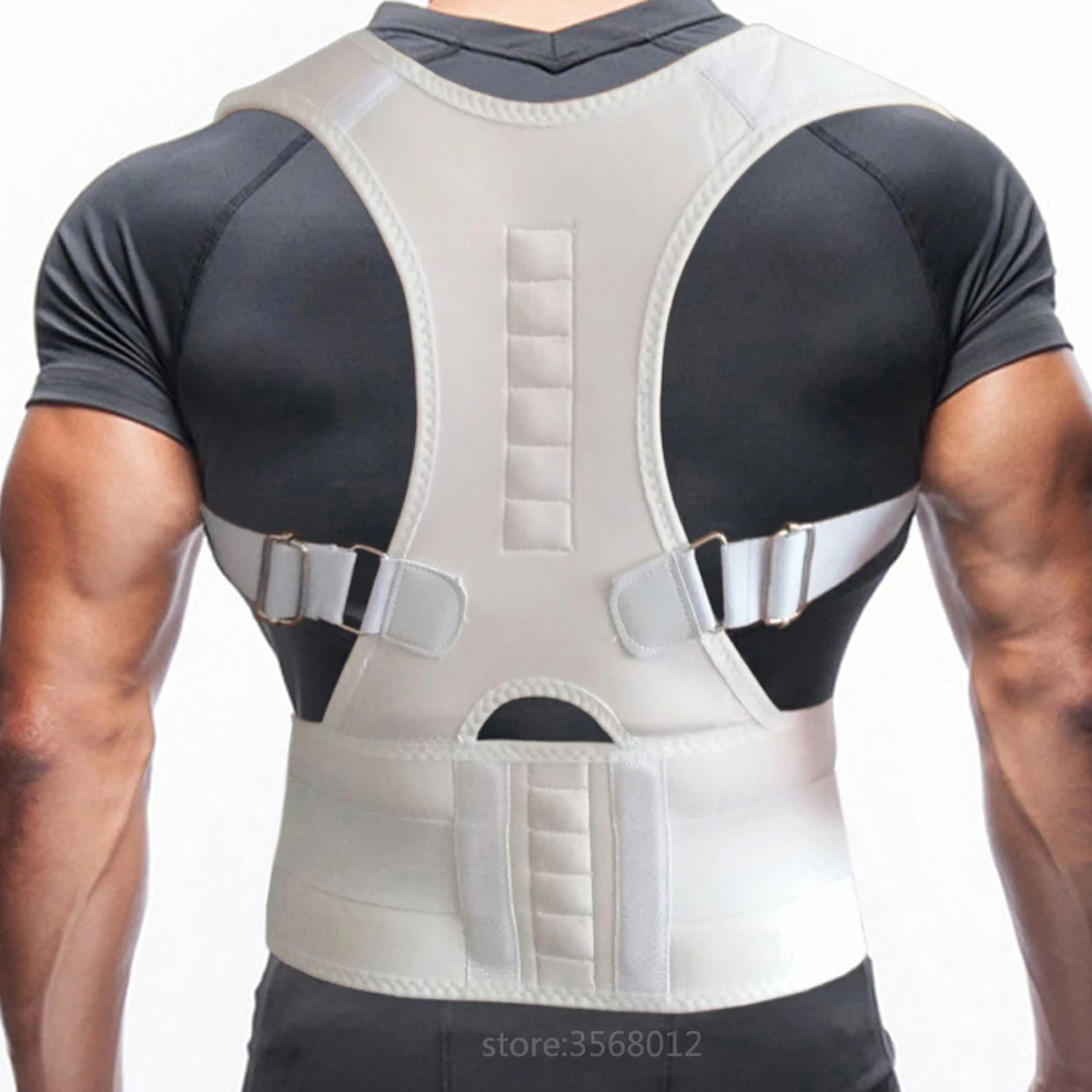 Adjustable Magnetic Therapy Posture Corrector Brace Shoulder Back Support Belt Lumbar Support Straight Corrector for Posture
Adjustable Magnetic Therapy Posture Corrector Brace Shoulder Back Support Belt Lumbar Support Straight Corrector for Posture