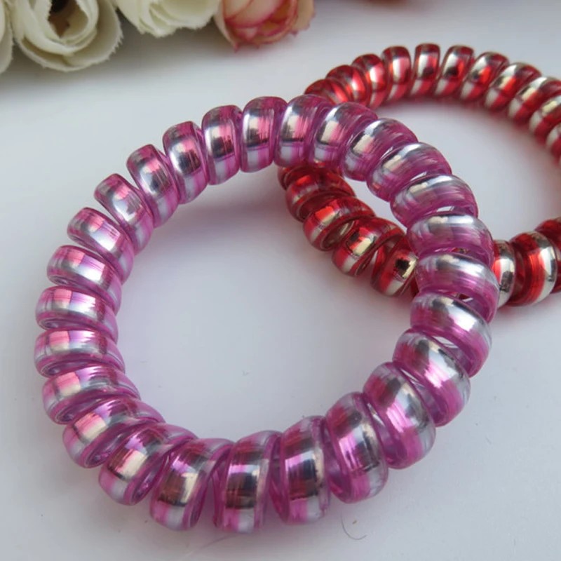 Hot Lots 100 Pcs 5.5cm Elastic Hairbands Colorful Telephone Line Hair Rope Bands Ring Headwear Accessory
Hot Lots 100 Pcs 5.5cm Elastic Hairbands Colorful Telephone Line Hair Rope Bands Ring Headwear Accessory