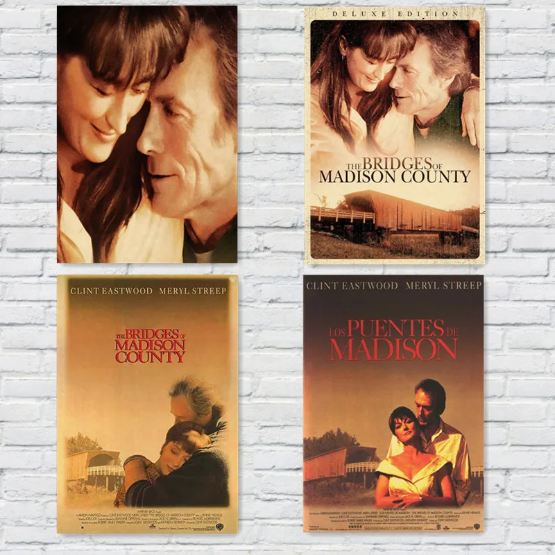 The Bridges of Madison County Vintage Movie Posters Wall Stickers Home Decoration Kraft Paper Prints home art Brand MO44
The Bridges of Madison County Vintage Movie Posters Wall Stickers Home Decoration Kraft Paper Prints home art Brand MO44