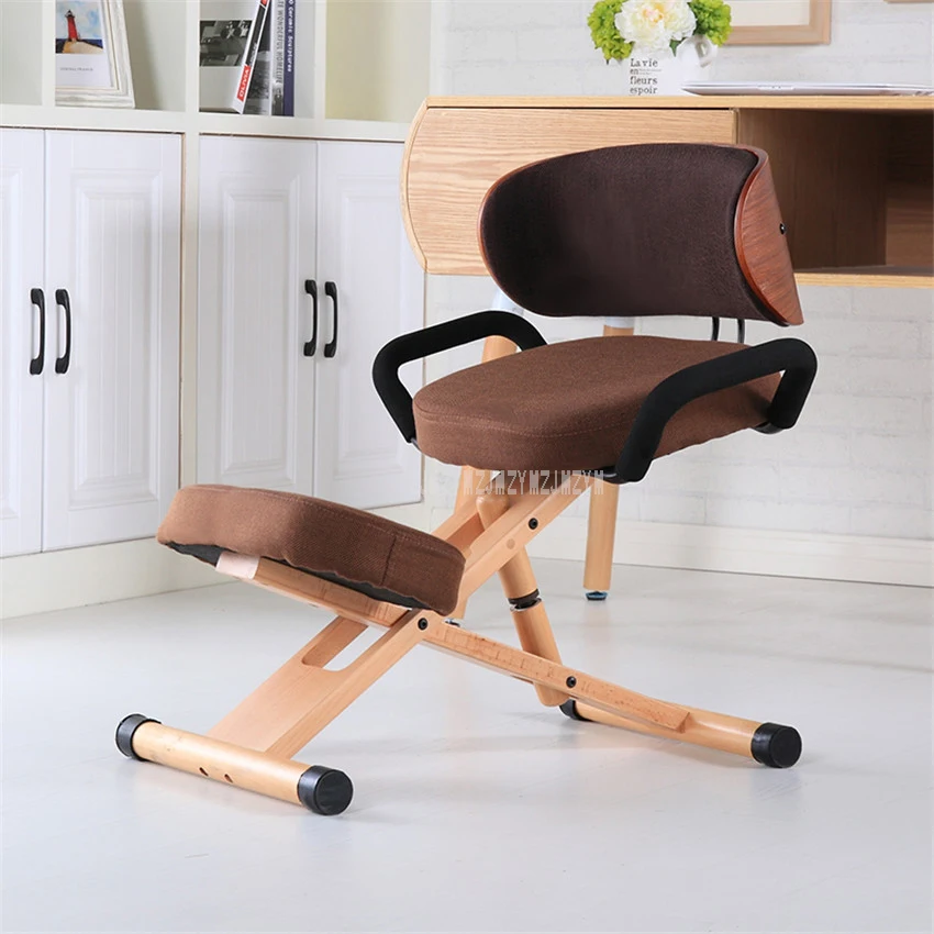 Ergonomic Kneeling Chair with Backrest and Handle Office Furniture Chair Height Adjustable Wood Office Kneeling Posture Chair
Ergonomic Kneeling Chair with Backrest and Handle Office Furniture Chair Height Adjustable Wood Office Kneeling Posture Chair