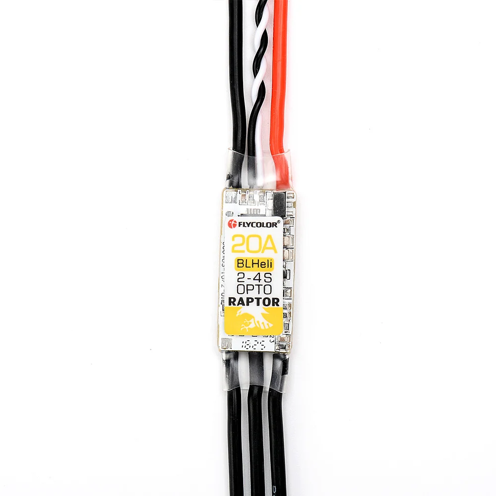 FATJAY Flycolor Raptor 20A OPTO ESC 2-4s F330MCU BLHeli поддерживает Oneshot125 дроссельной сигнал для RC multirotor racing FPV drones
FATJAY Flycolor Raptor 20A OPTO ESC 2-4s F330MCU BLHeli поддерживает Oneshot125 дроссельной сигнал для RC multirotor racing FPV drones