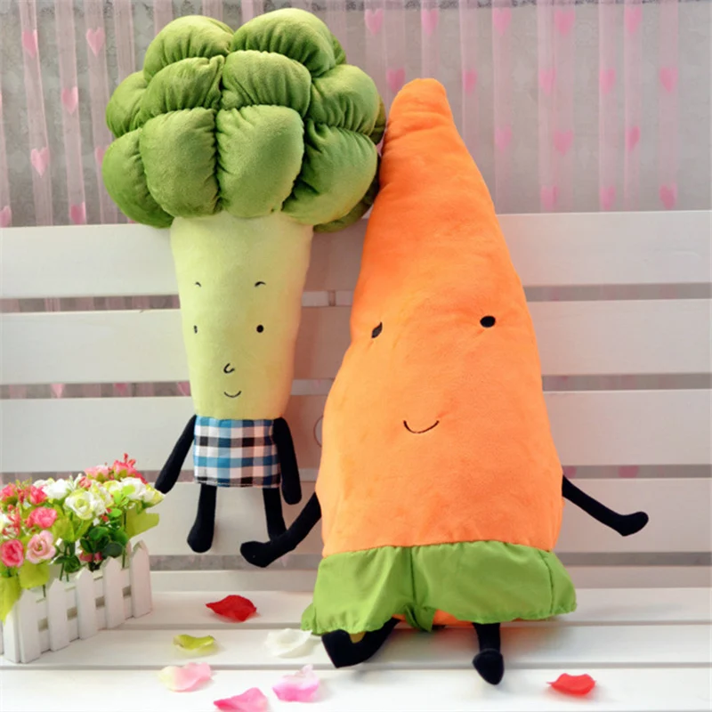 Kawaii creative vegetables plush toys Carrot doll Soft Broccoli Elegant stuffed Animal Sofa Cushion Good birthday present
Kawaii creative vegetables plush toys Carrot doll Soft Broccoli Elegant stuffed Animal Sofa Cushion Good birthday present