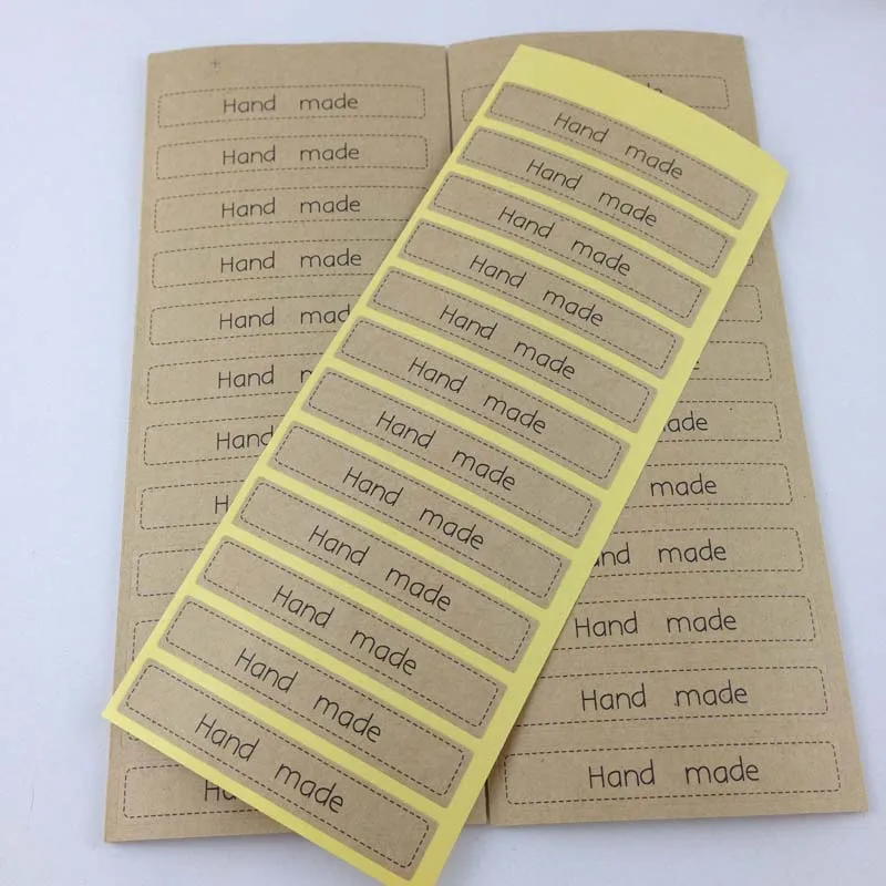 5000PCS/Lot Kraft Paper 7.5*1.3cm Hand Made Sticker Labels Adhesive Handmade Label Sealing For box/gift/cup/toy/jewelry
5000PCS/Lot Kraft Paper 7.5*1.3cm Hand Made Sticker Labels Adhesive Handmade Label Sealing For box/gift/cup/toy/jewelry