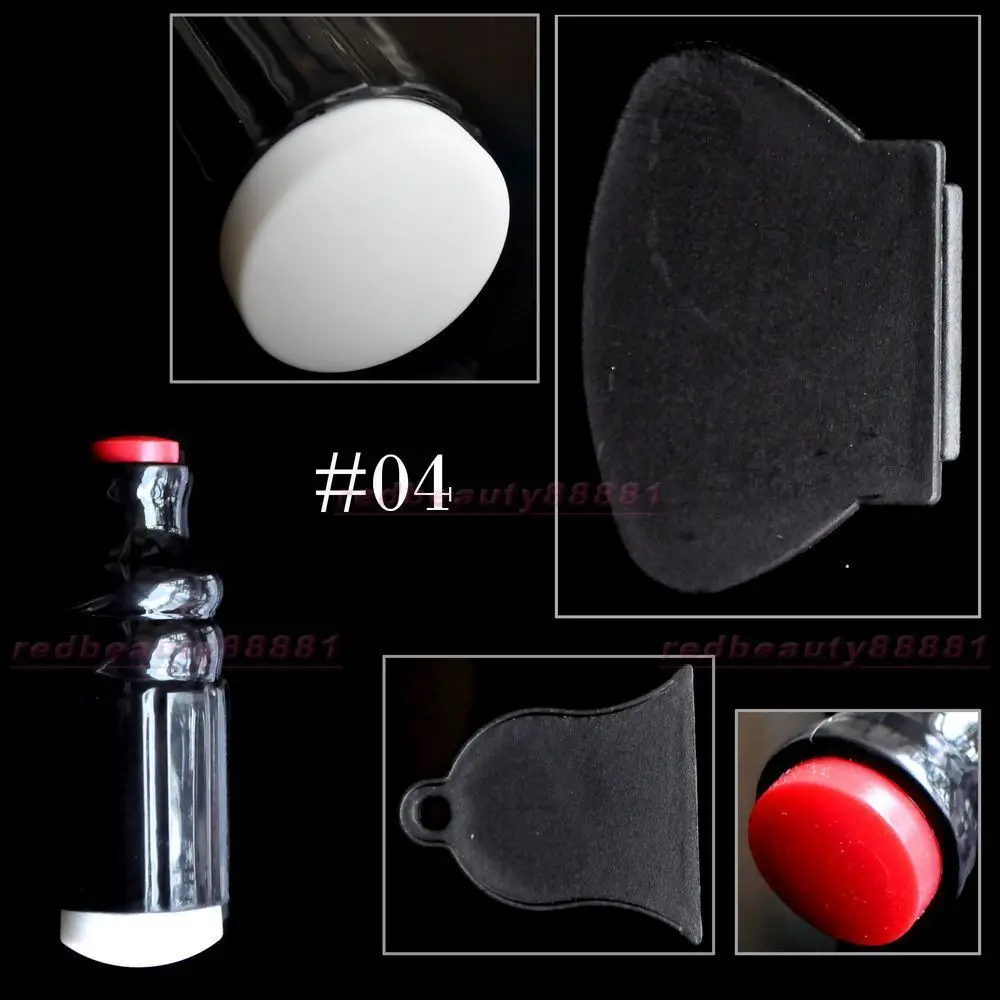 Nail art Stamping Stamper Scraper + Print Head Fission Seal Nail Art Stamping Polish Nail Decoration Tool 1 Set N 04
Nail art Stamping Stamper Scraper + Print Head Fission Seal Nail Art Stamping Polish Nail Decoration Tool 1 Set N 04
