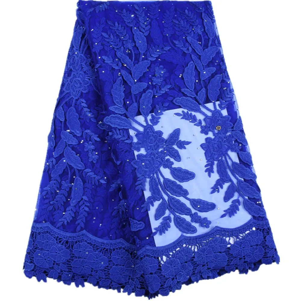Royal Blue Milk Silk Lace French Lace Fabric Tulle Embroidery Lace Fabric With Rhinestones Latest African Guipure Net Lace S1606
Royal Blue Milk Silk Lace French Lace Fabric Tulle Embroidery Lace Fabric With Rhinestones Latest African Guipure Net Lace S1606