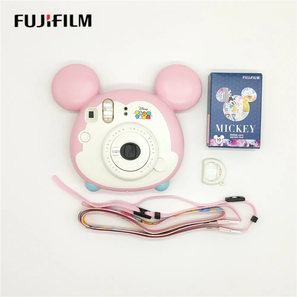Fujifilm Instax Mini Instant Camera Tsum Tsum Gift Set with 10 Sheets Photo Papers,Present for Wedding Birthday Festival
Fujifilm Instax Mini Instant Camera Tsum Tsum Gift Set with 10 Sheets Photo Papers,Present for Wedding Birthday Festival
