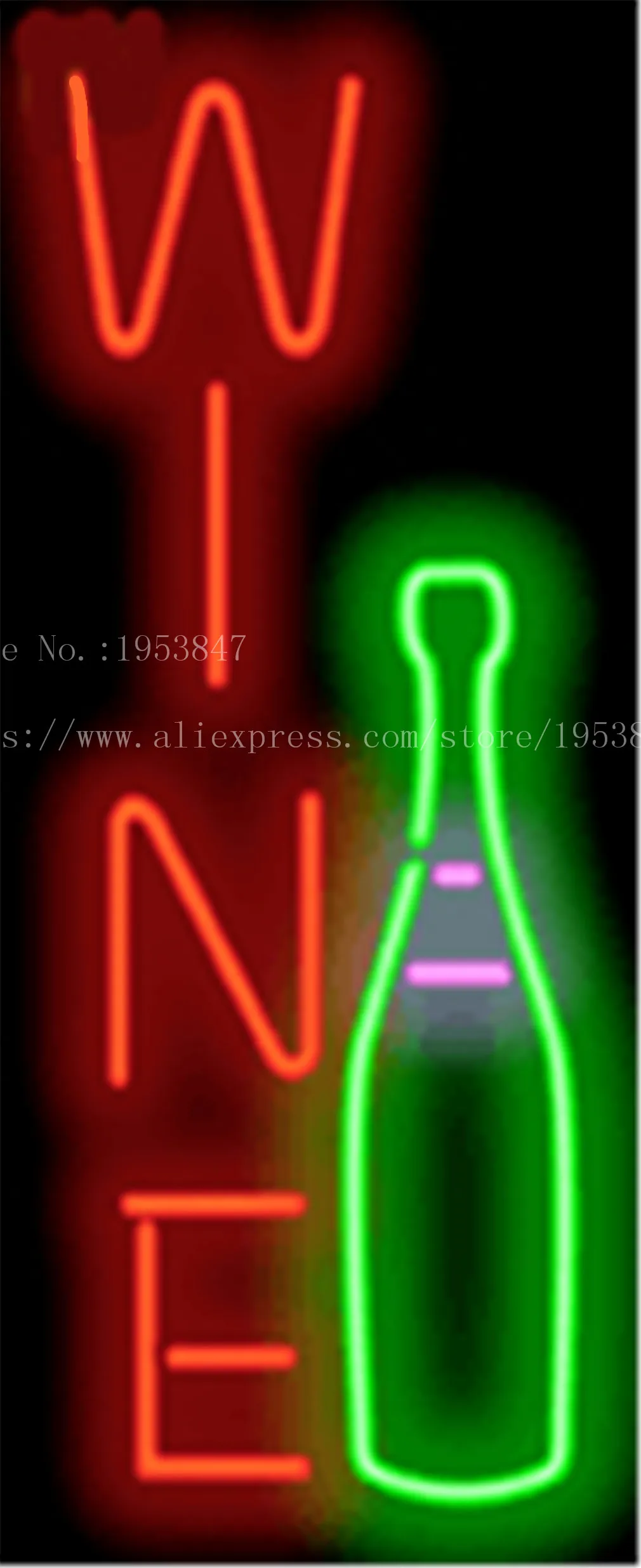 Wine with Wine Bottle NEON SIGN REAL GLASS BEER BAR PUB LIGHT SIGNS store display Bulbs drink Wine food Lights 17*14"
Wine with Wine Bottle NEON SIGN REAL GLASS BEER BAR PUB LIGHT SIGNS store display Bulbs drink Wine food Lights 17*14"