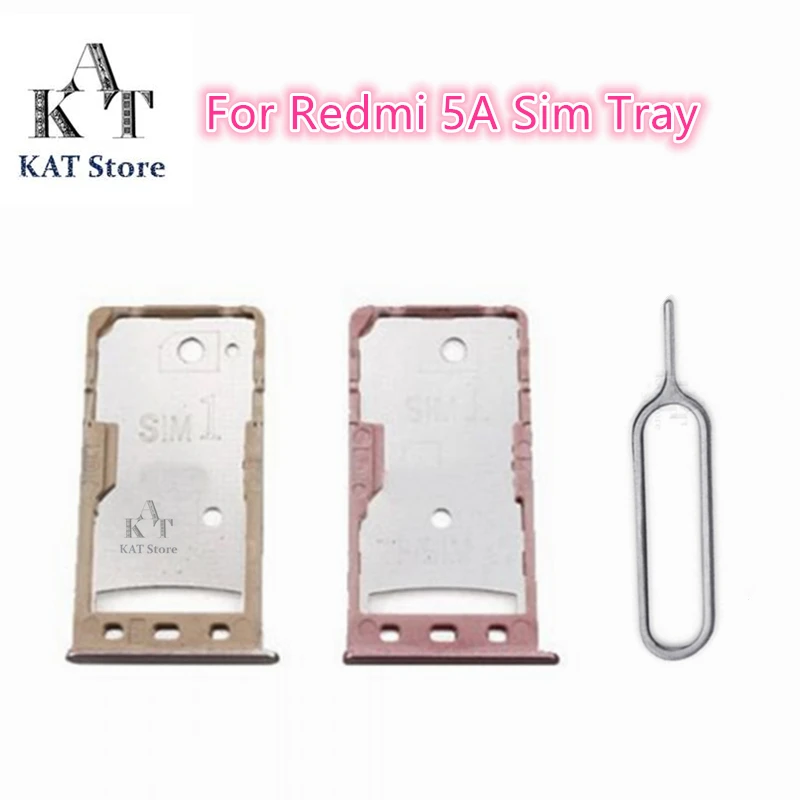 Лоток для Sim карты KAT Redmi 5A лоток держатель Слот адаптер со штифтом извлечения игла