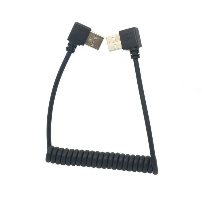 Zihan Stretch 90 Degree Right Angled USB A Type Male to 90 Degree Angled USB Male Data Charge Cable
Zihan Stretch 90 Degree Right Angled USB A Type Male to 90 Degree Angled USB Male Data Charge Cable