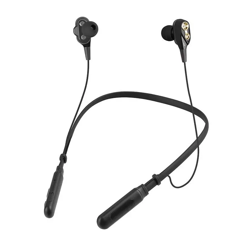G01 наушники с двумя драйверами гарнитура басовым звуком и Bluetooth беспроводная TWS